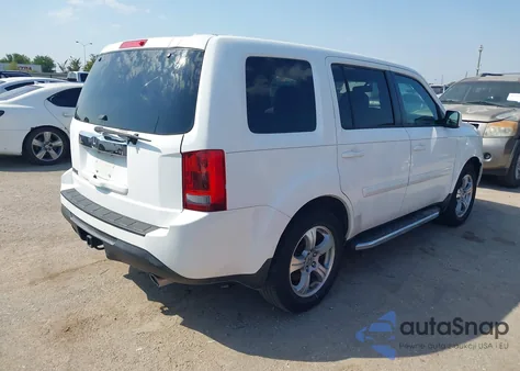 2012 Honda Pilot Ex-L from USA, damaged, VIN 5FNYF3H58CB031439